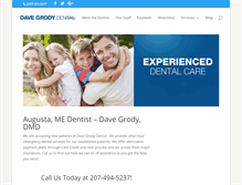 Tablet Screenshot of davegrodydental.com